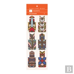 Bertrand.pt - Frank Lloyd Wright Designs Magnetic Bookmarks