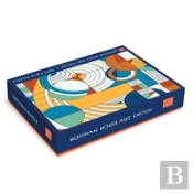 Frank Lloyd Wright Foundation Hoffman House Rug Design 1000 Piece Puzzle