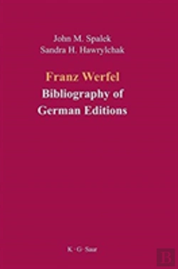 Bertrand.pt - Franz Werfel: Bibliography Of German Editions