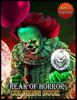 Bertrand.pt - Freak Of Horror Adult Coloring Book