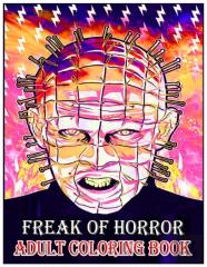 Freak Of Horror Adult Coloring Book