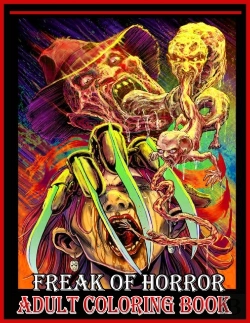Bertrand.pt - Freak Of Horror Adult Coloring Book