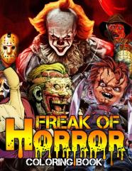 Freak Of Horror Coloring Book
