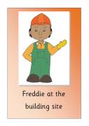 Freddie At The Building Site