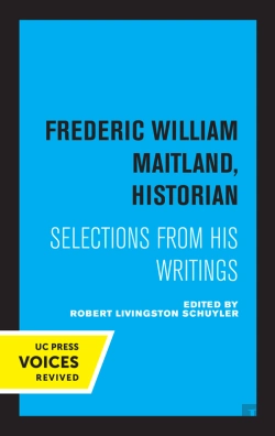 Bertrand.pt - Frederic William Maitland, Historian