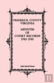 Frederick County, Virginia Minutes Of Co