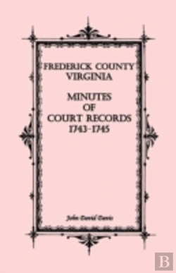 Bertrand.pt - Frederick County, Virginia Minutes Of Co
