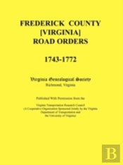 Frederick County, Virginia Road Orders,