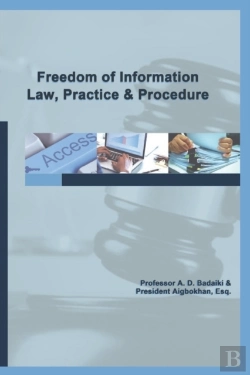 Bertrand.pt - Freedom Of Information  Law, Practice And Procedure