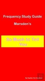 Frequency Study Guide Marsden'S : So Much To Tell You