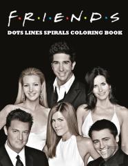 Friends Dots Lines Spirals Coloring Book