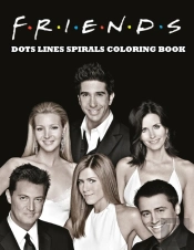 Friends Dots Lines Spirals Coloring Book