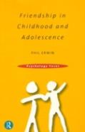 Friendship In Childhood And Adolescence
