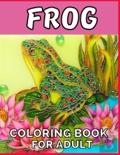 Frog Coloring Book For Adult