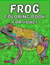 Frog Coloring Book For Adult
