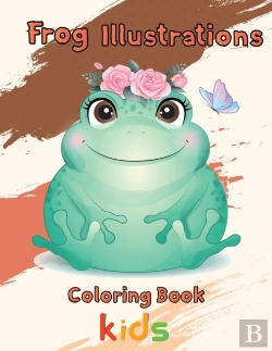Bertrand.pt - Frog Illustrations Coloring Book  Kids