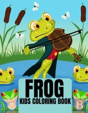 Frog Kids Coloring Book