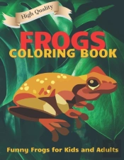 Frogs Coloring Book