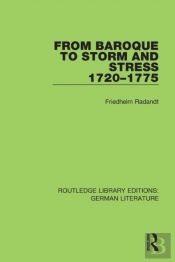 From Baroque To Storm And Stress 1720-1775