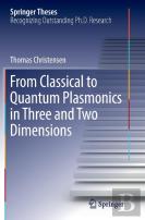 From Classical To Quantum Plasmonics In Three And Two Dimensions
