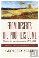 From Deserts The Prophets Come