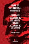 From Each According To His Ability, To Each According To His Needs!