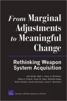 From Marginal Adjustments To Meaningful Change