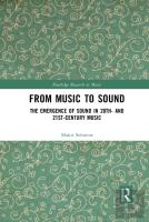 From Music To Sound