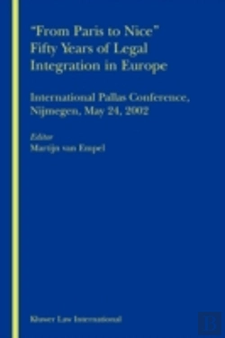 Bertrand.pt - From Paris To Nice Fifty Years Of Legal Integration In Europe