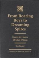From Roaring Boys To Dreaming Spires