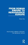 From Roman Empire To Renaissance Europe