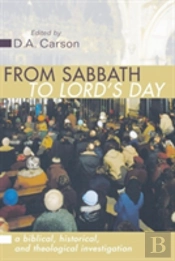From Sabbath To Lord'S Day