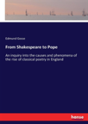 From Shakespeare To Pope
