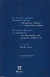 Frontieres Avancees Du Savoir Du Juriste