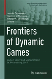 Frontiers Of Dynamic Games