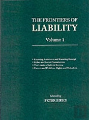 Frontiers Of Liability: Volume 1