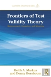 Frontiers Of Test Validity Theory