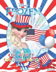 Frozen 4th Of July Coloring Book