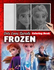 Frozen Dots Lines Spirals Coloring Book