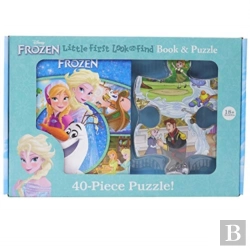 Bertrand.pt - Frozen Little My First Look & Find Shaped Puzzle