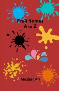 Fruit Names A To Z