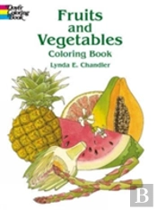 Fruits And Vegetables Colouring Boo