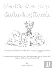 Fruits Are Fun Coloring Book