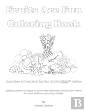Fruits Are Fun Coloring Book