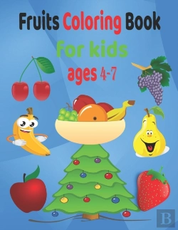 Bertrand.pt - Fruits Coloring Book For Kids Ages 4-7