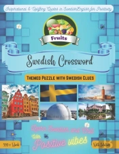 Fruits Crossword Bilingual English-Swedish