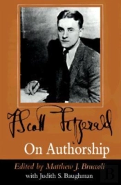 F.Scott Fitzgerald On Authorship