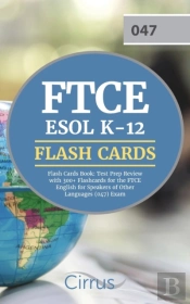 Ftce Esol K-12 Flash Cards Book