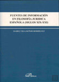Bertrand.pt - Fuentes De Información En Filosofía Jurídica Española (Siglos Xix-Xxi)