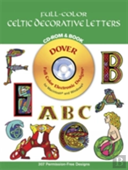 Bertrand.pt - Full-Color Celtic Decorative Letters - Cd-Rom And Book